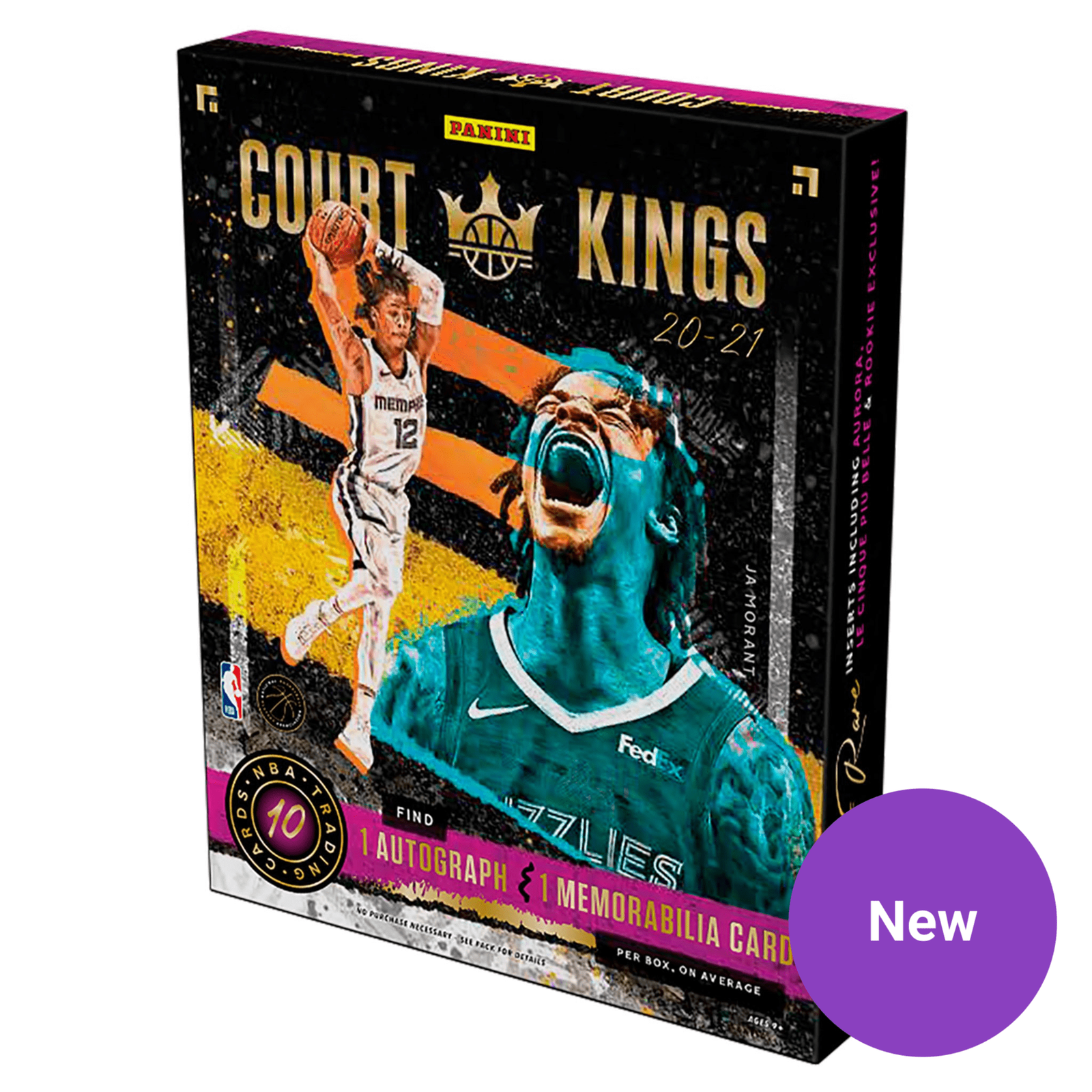 2020/21 Panini Court Kings Basketball Hobby Box